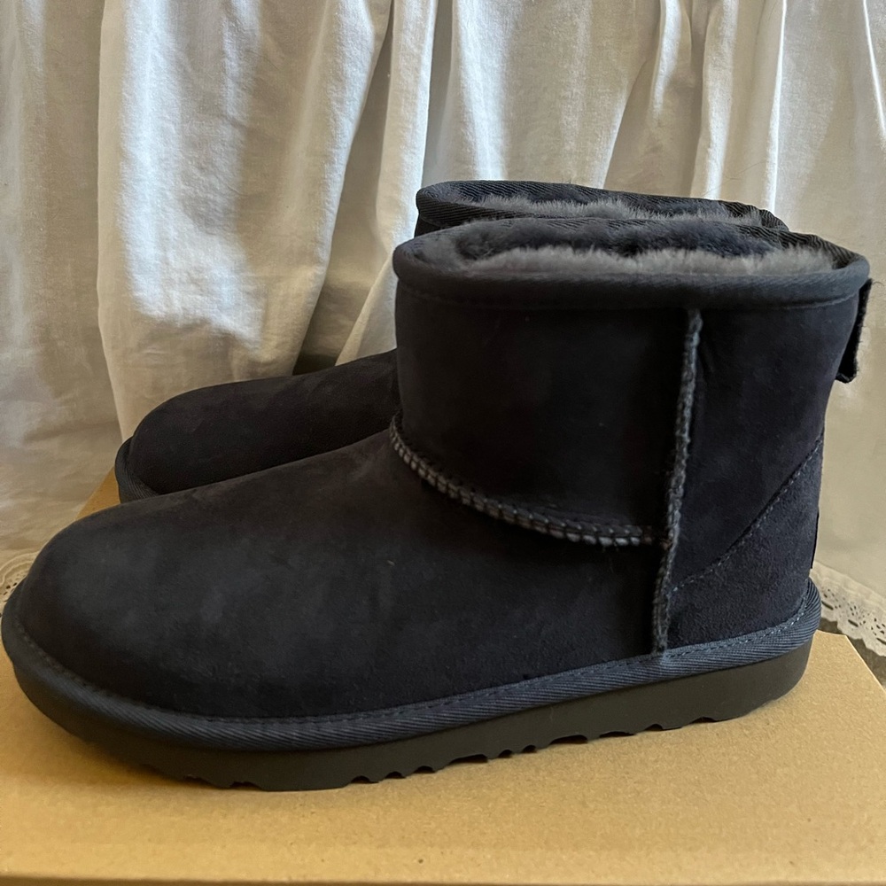 Navy Ugg Classic Mini